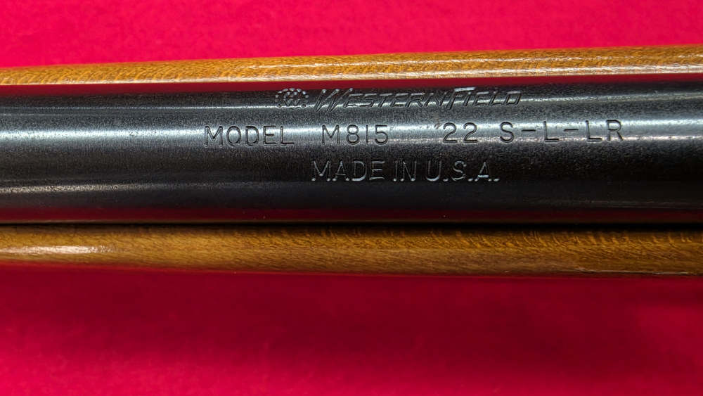 WESTERN FIELD - M815 - .22S/L/LR - 24" - CLEAN - USED!-img-16