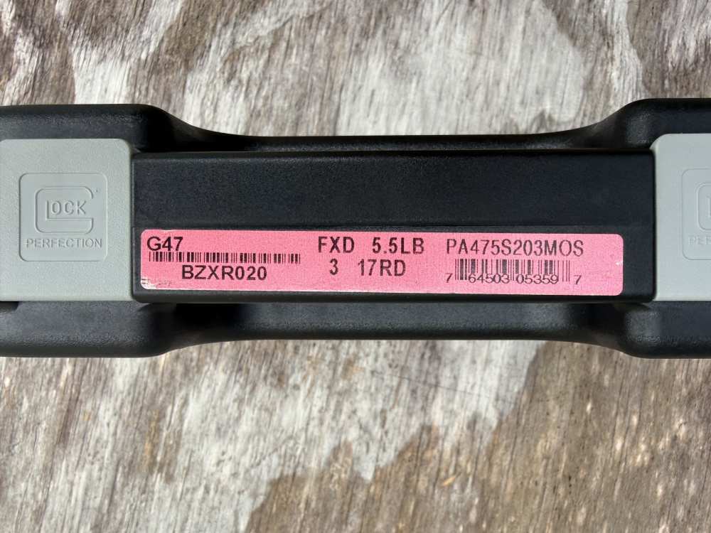 Glock 47 MOS 9mm 4.49" LNIB G47 1¢ No Reserve -img-5