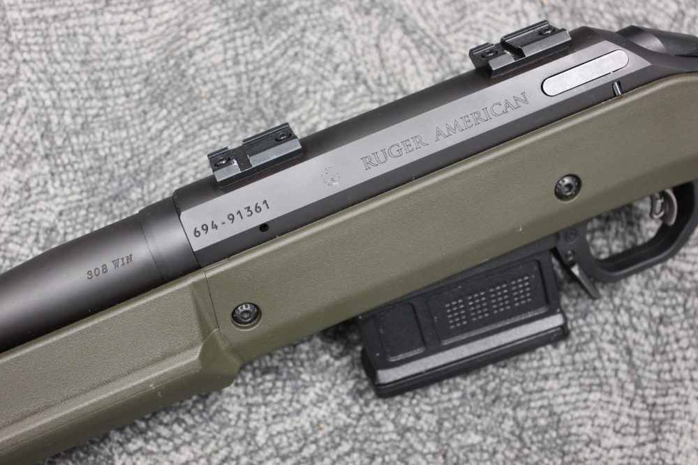 Excellent Ruger American Rifle .308Win 22" w/Magpul stock!!-img-6