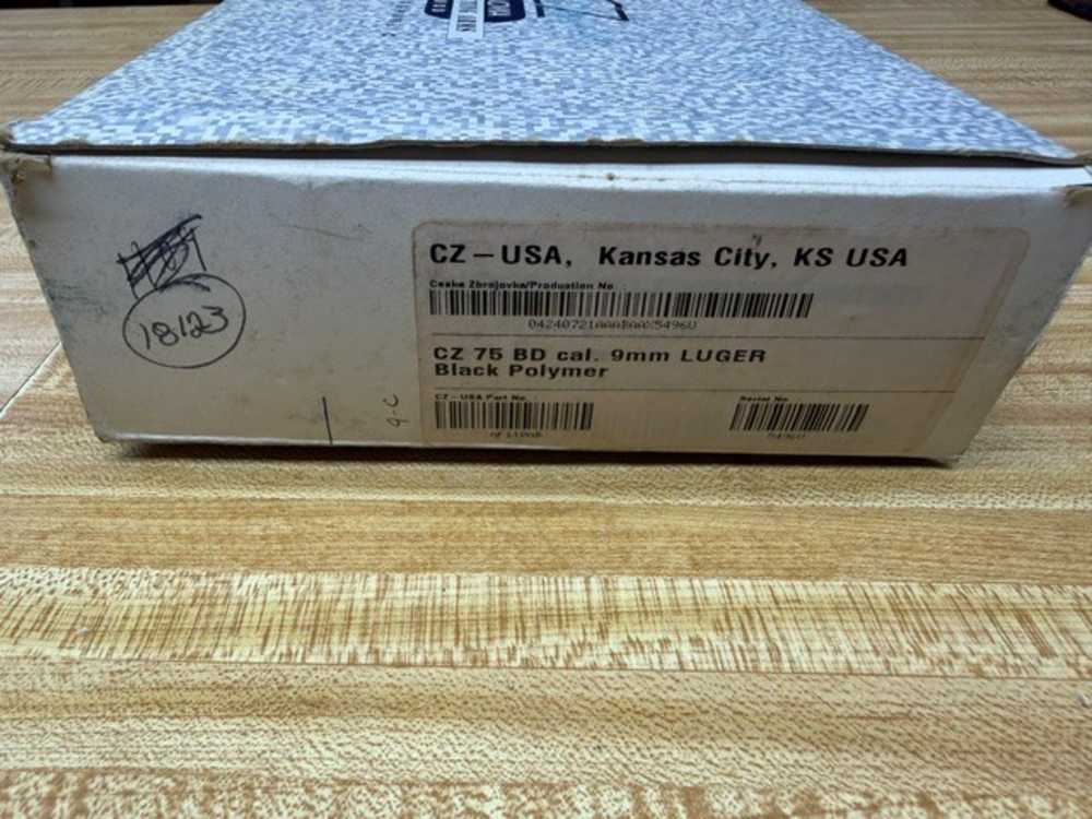 CZ Model 75BD 9MM 4.6" Brl  LNIB   #18123-img-10