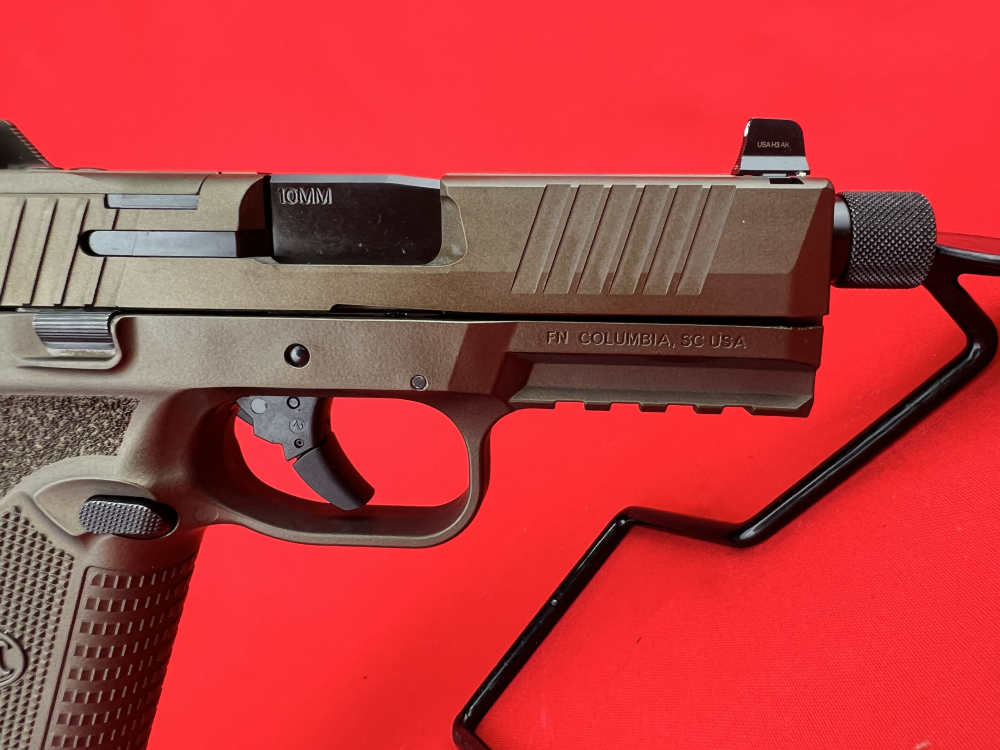 Bronze FN, 510, 10mm Threaded Pistol, Optic Ready, Night Sights-img-9
