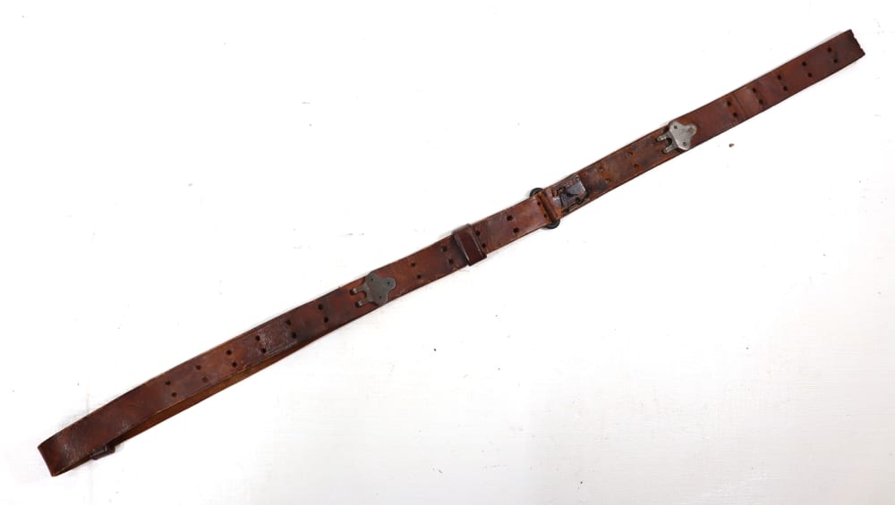 ORG WWII U.S. M1907 LEATHER SLING M1 GARAND/1917/1903 MILSCO MFG-img-0