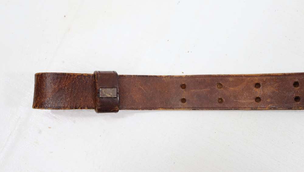 ORG WWII U.S. M1907 LEATHER SLING M1 GARAND/1917/1903 MILSCO MFG-img-1