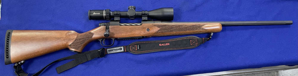 Mossberg Patriot Walnut .30-06 22" + Burris Fullfield E1 4.5-14x42 Scope-img-0