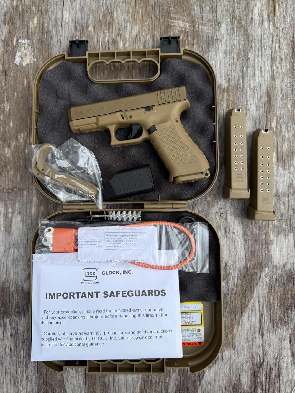 Glock 19X 4" 9mm LNIB 3 Mags 1¢ No Reserve G19X-img-0