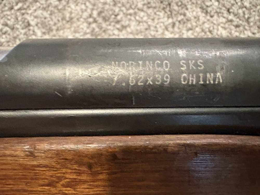 Extremely Rare Stamped Receiver Norinco Chinese SKS Type 56 matching number-img-8