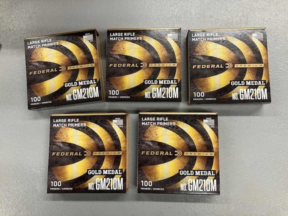 Primers Federal GM210M Large Rifle  500pcs-img-0