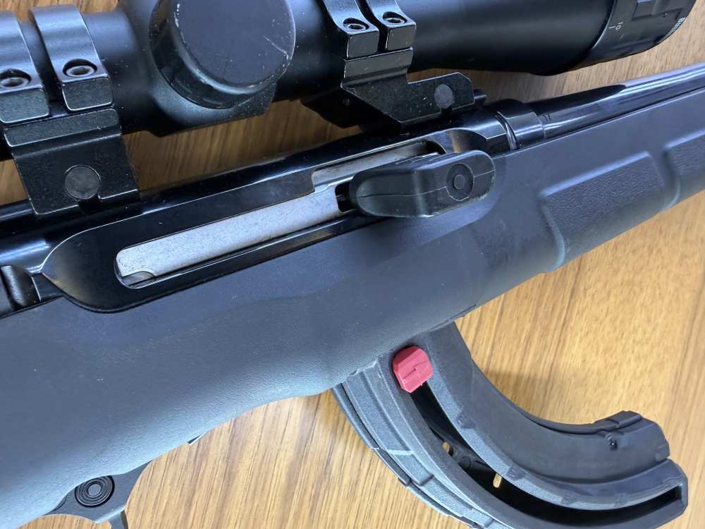 SAVAGE A17 17 HMR CLEAN! WITH SCOPE PENNY AUCTION! -img-4