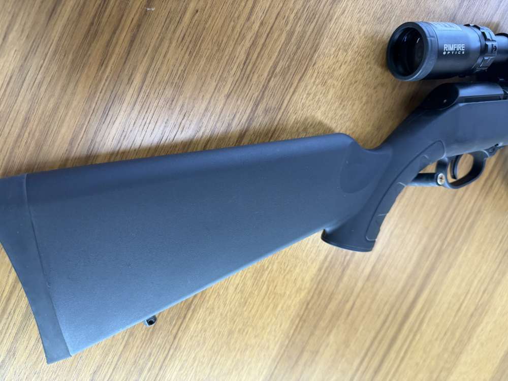 SAVAGE A17 17 HMR CLEAN! WITH SCOPE PENNY AUCTION! -img-1
