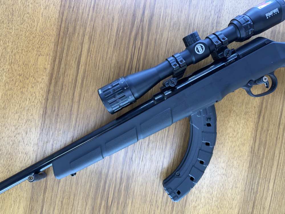 SAVAGE A17 17 HMR CLEAN! WITH SCOPE PENNY AUCTION! -img-7
