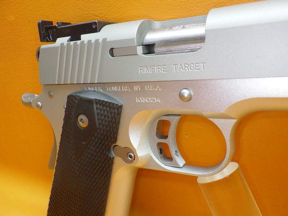 Kimber Rimfire Target .22LR 5" Match Grade Bbl 1911-Style Tgt Rubber Grips-img-4
