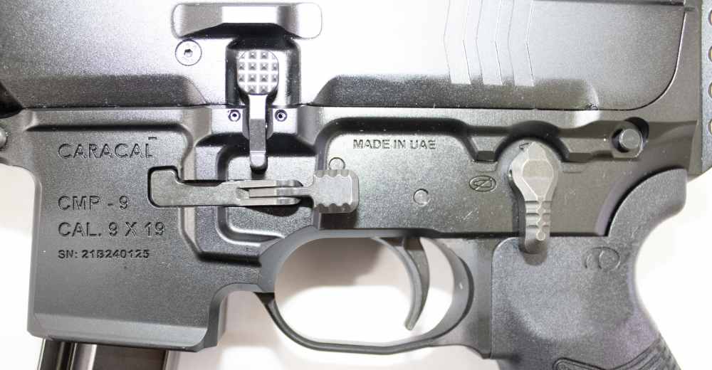 Caracal USA CMP9 Sub Gun 9mm 9" MP5 Style U80021426 Matte Black-img-4