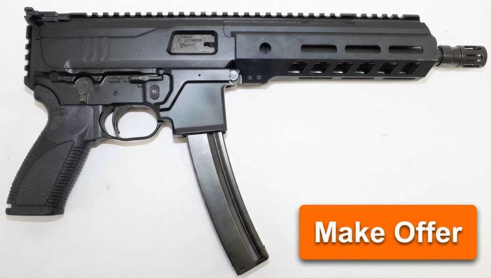 Caracal USA CMP9 Sub Gun 9mm 9" MP5 Style U80021426 Matte Black-img-0