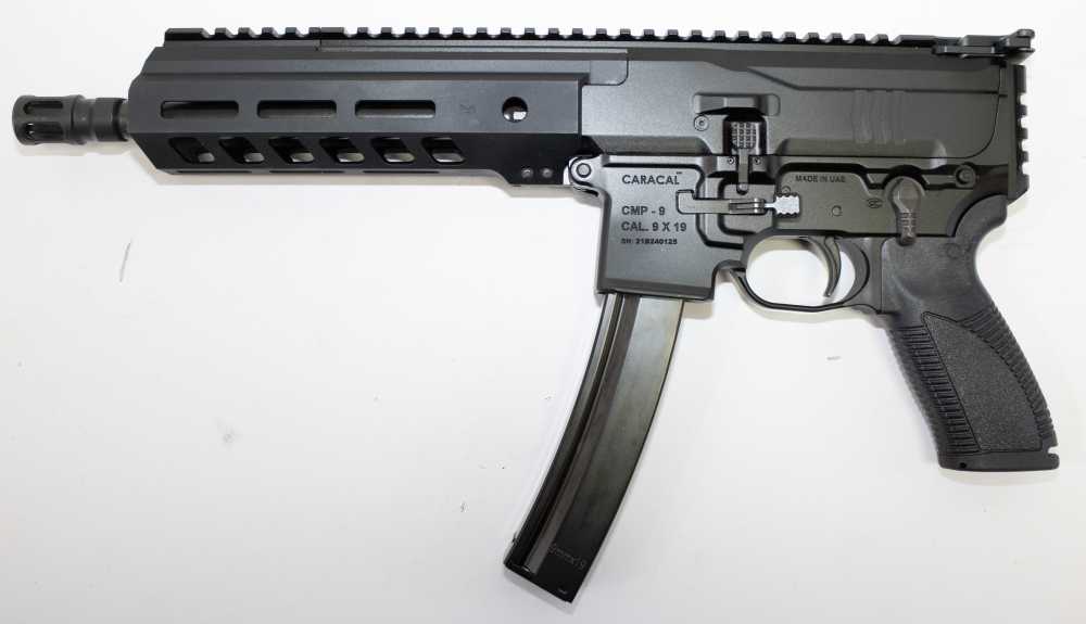 Caracal USA CMP9 Sub Gun 9mm 9" MP5 Style U80021426 Matte Black-img-2
