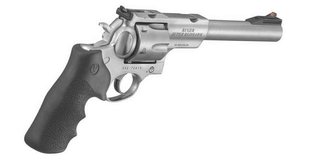 RUGER SUPER REDHAWK Stainless Revolver Triple Locking Cylinder 44m 6R 7.5"-img-3