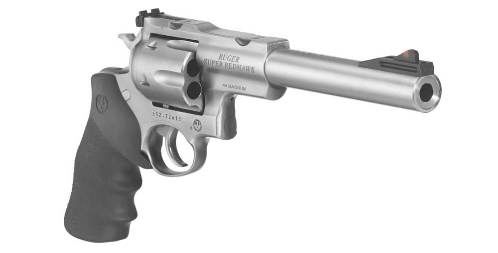 RUGER SUPER REDHAWK Stainless Revolver Triple Locking Cylinder 44m 6R 7.5"-img-2