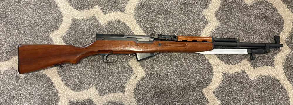 Chinese SKS Type 56, 7.62x39, Blade bayonet all numbers matching!!-img-8