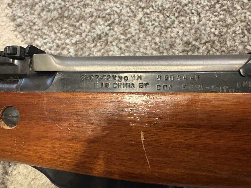 Chinese SKS Type 56, 7.62x39, Blade bayonet all numbers matching!!-img-6
