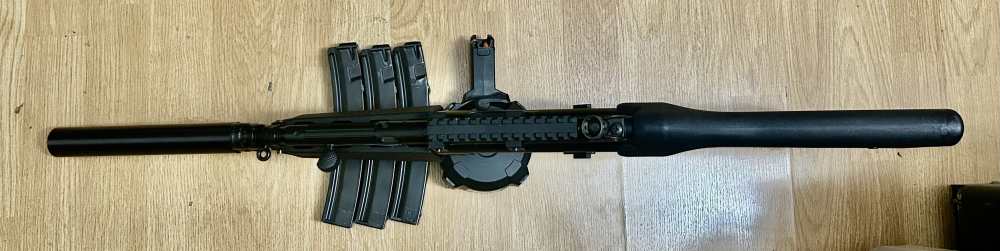 POF MP5 9mm (like HK 94 / HK SP5L) w/ Franklin Armory BFSIII Trigger Group-img-2