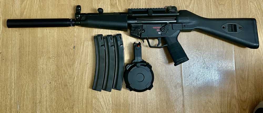 POF MP5 9mm (like HK 94 / HK SP5L) w/ Franklin Armory BFSIII Trigger Group-img-1