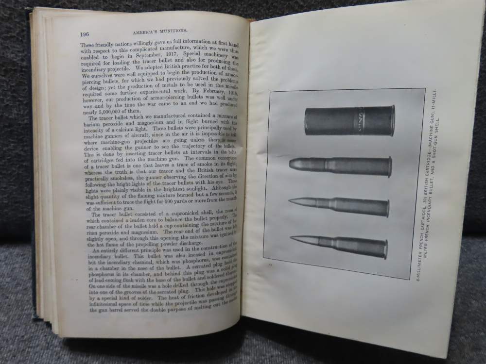 1919 DATED AMERICA'S MUNITIONS 1917-1918 REPORT OF BENEDICT CROWELL-img-17