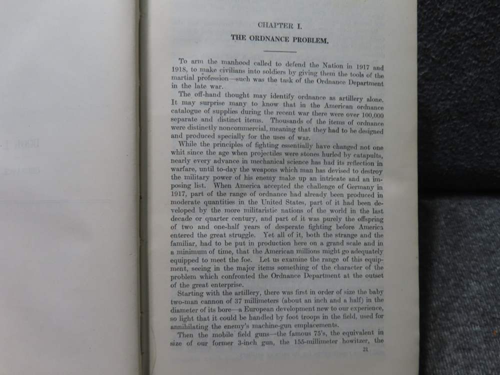 1919 DATED AMERICA'S MUNITIONS 1917-1918 REPORT OF BENEDICT CROWELL-img-7