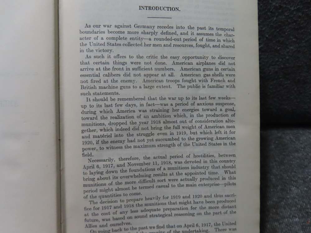 1919 DATED AMERICA'S MUNITIONS 1917-1918 REPORT OF BENEDICT CROWELL-img-6