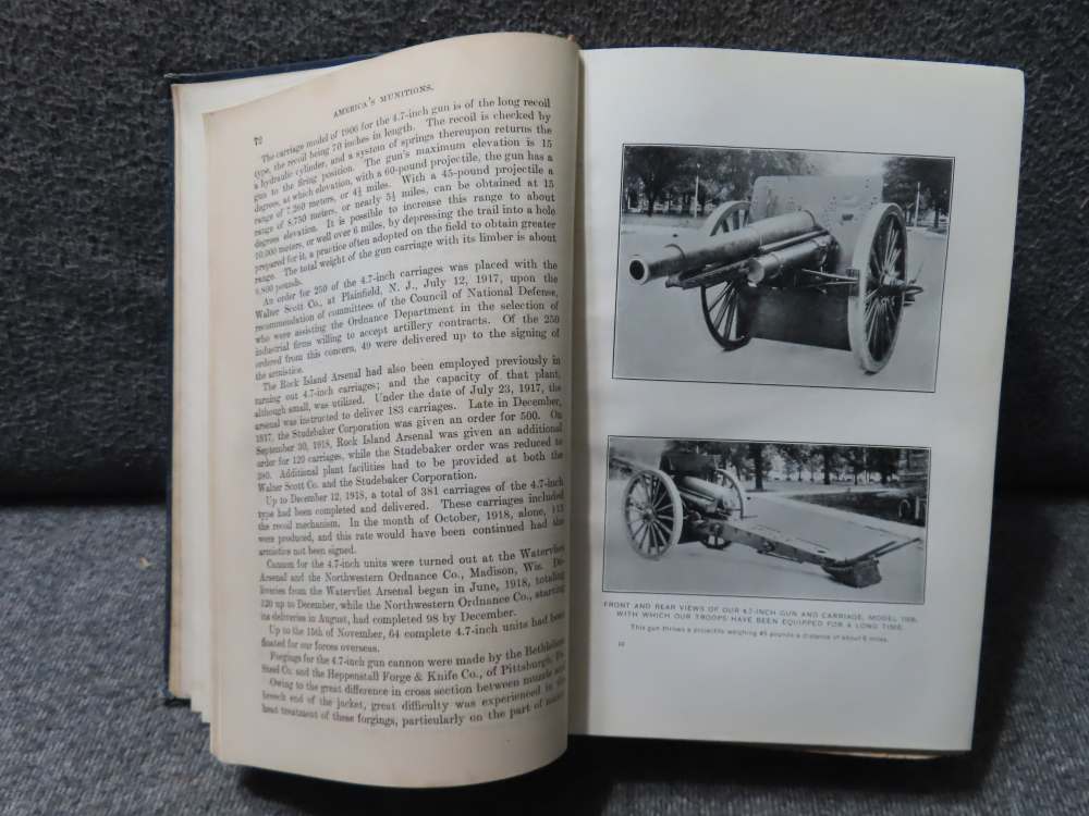 1919 DATED AMERICA'S MUNITIONS 1917-1918 REPORT OF BENEDICT CROWELL-img-11