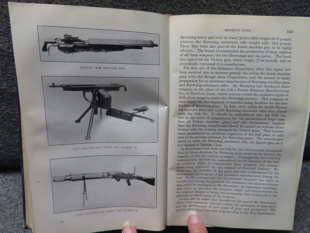 1919 DATED AMERICA'S MUNITIONS 1917-1918 REPORT OF BENEDICT CROWELL-img-16