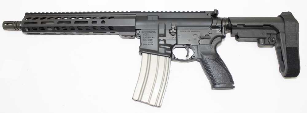 Caracal CAR814 A2 Patrol Pistol 5.56mm 11.5" AR-15 U80021319 Matte Black-img-2