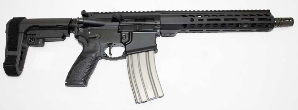 Caracal CAR814 A2 Patrol Pistol 5.56mm 11.5" AR-15 U80021319 Matte Black-img-1