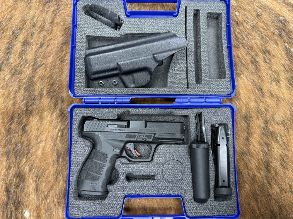 SARSILMAZ SAR USA SAR 9C 9MM MINT! PENNY AUCTION!-img-0