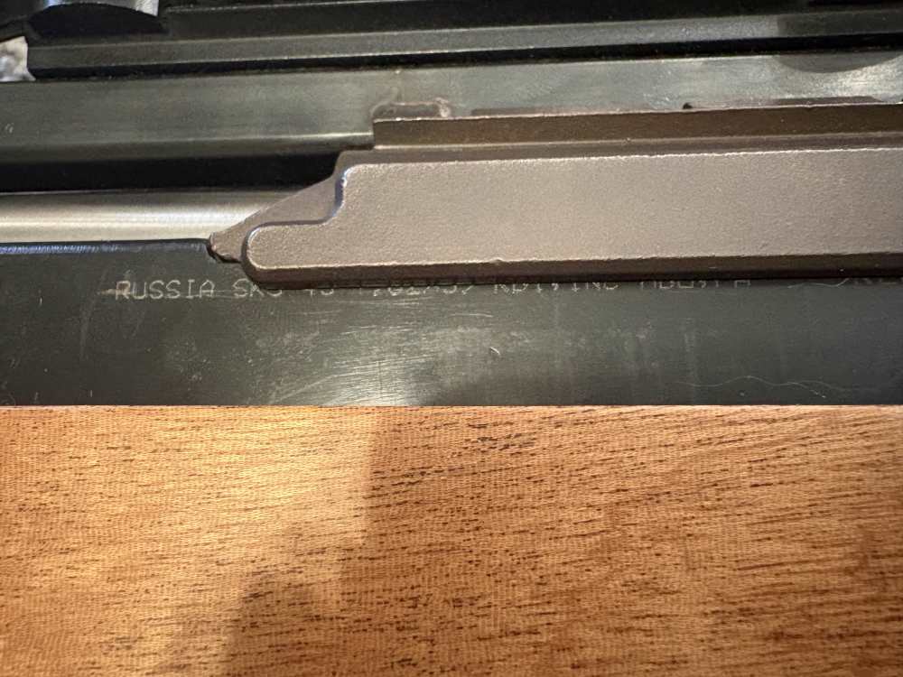Russian SKS 7.62x39 w/ HUSH folding stock all matching numbers present-img-6