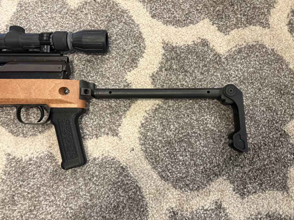 Russian SKS 7.62x39 w/ HUSH folding stock all matching numbers present-img-1