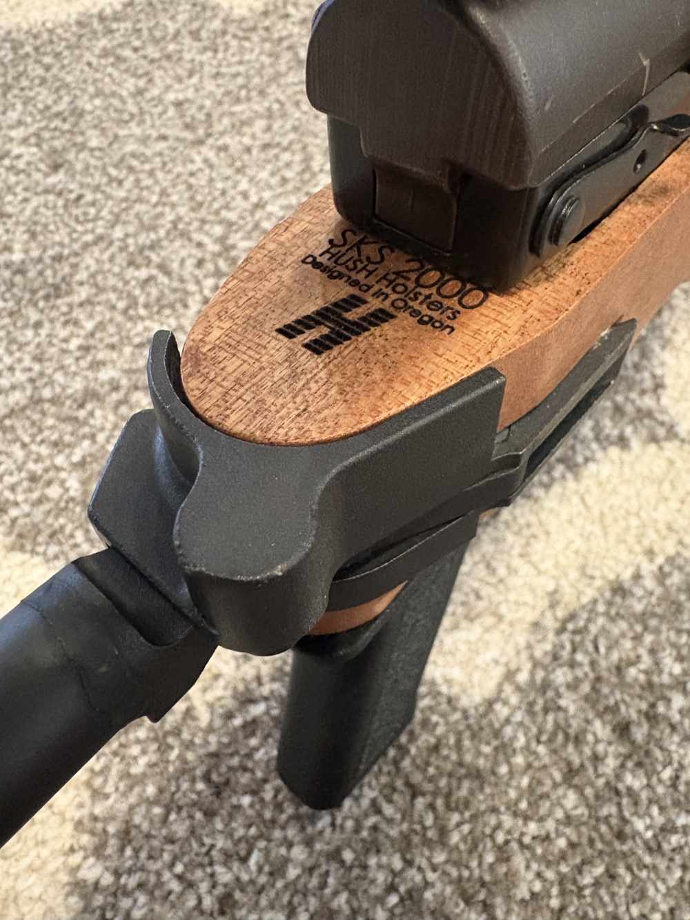 Russian SKS 7.62x39 w/ HUSH folding stock all matching numbers present-img-15