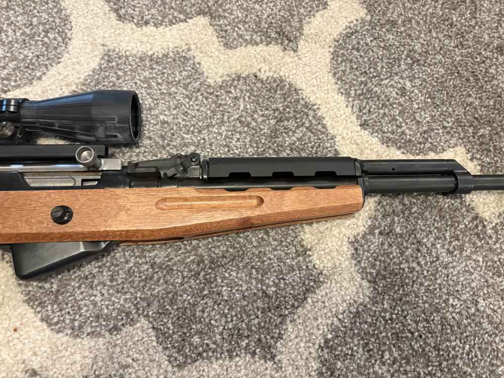 Russian SKS 7.62x39 w/ HUSH folding stock all matching numbers present-img-10