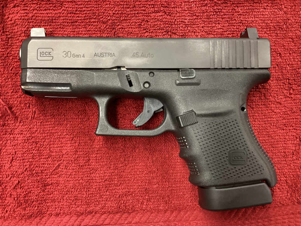Glock 30 Gen 4 - .45ACP + 3-10Rnd Magazines & Case- NO CC FEES!-img-1