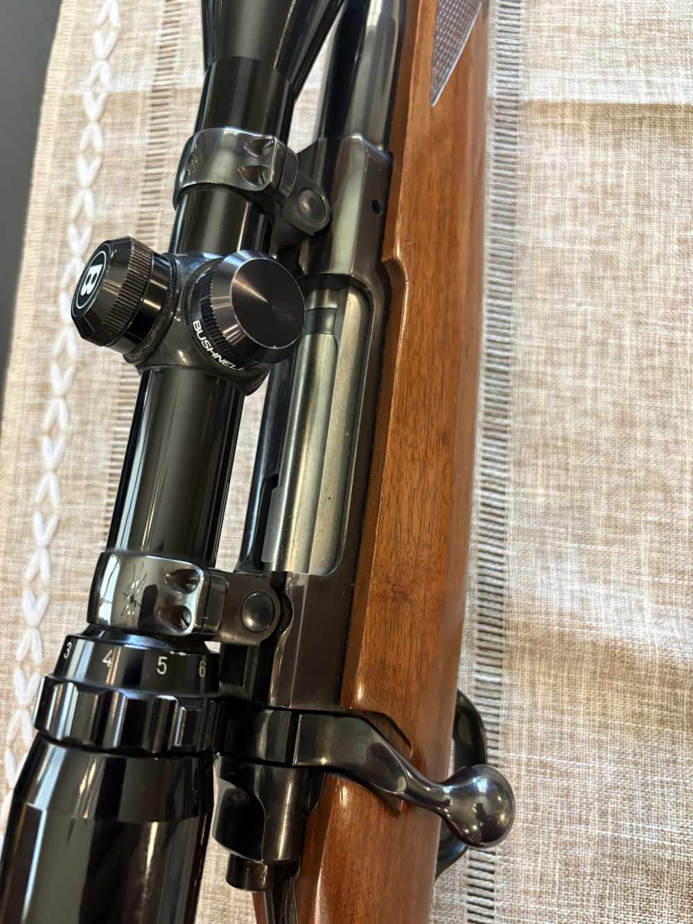 Ruger M77 - .30-06 SPRG - 1980 - Tang Safety - w/ Bushnell RED pad-img-21
