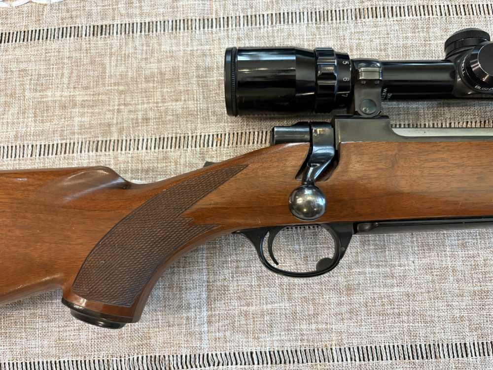 Ruger M77 - .30-06 SPRG - 1980 - Tang Safety - w/ Bushnell RED pad-img-2