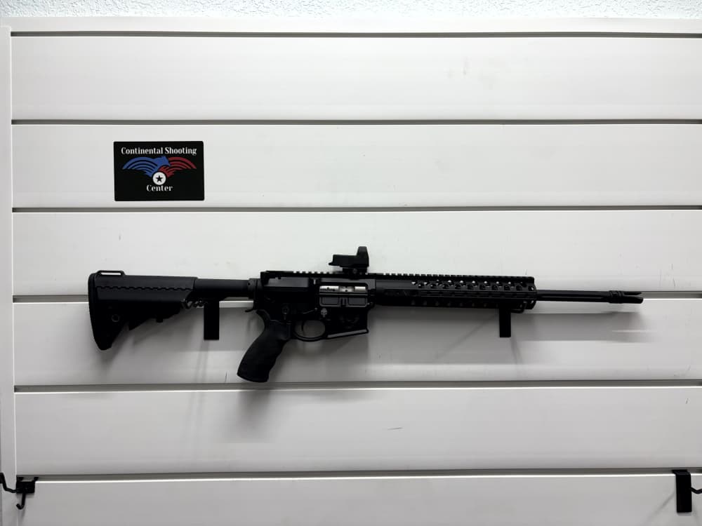 Wilson Combat AR15 - 5.56 w/ Leupold DP Pro and muzzle break - vgood cond.-img-0