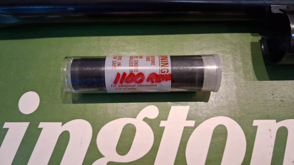 REMINGTON 1100 SYNTHETIC 12GA 28" BARREL & SLUG BARREL BOX/PAPERWORK-img-12