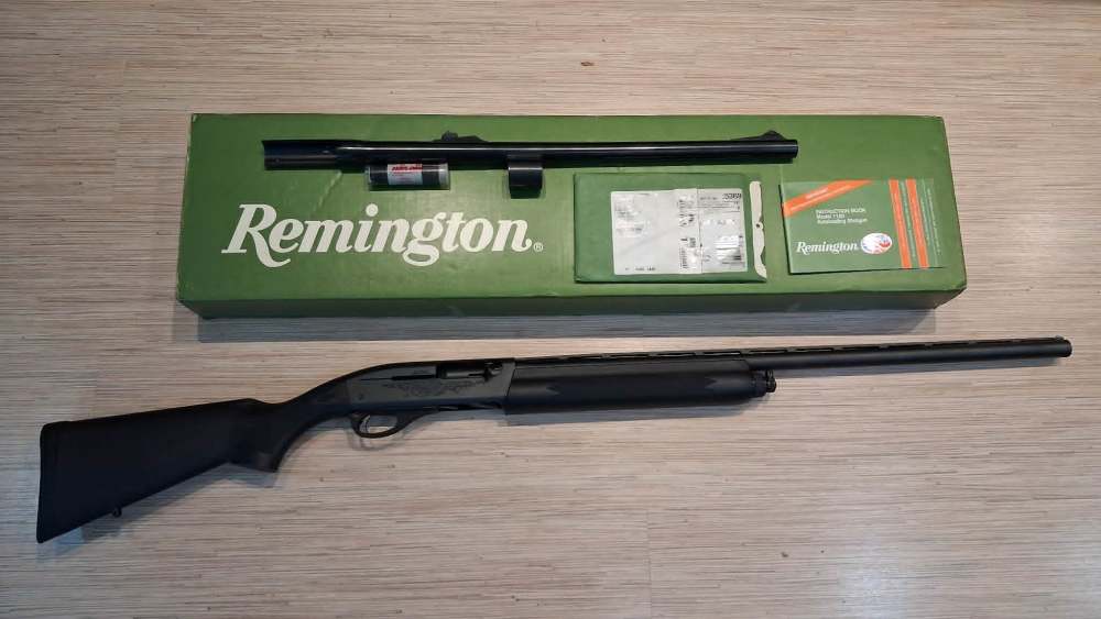REMINGTON 1100 SYNTHETIC 12GA 28" BARREL & SLUG BARREL BOX/PAPERWORK-img-0