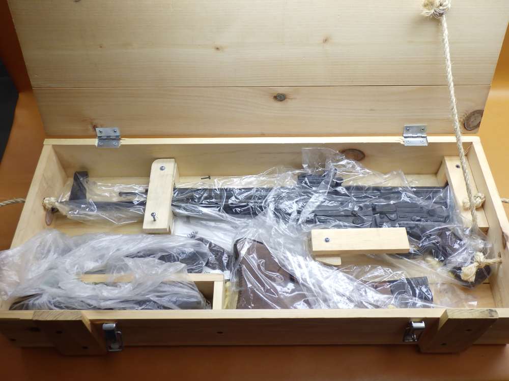 GSG STG44 .22LR 16.5"Bbl Four 25-Rnd Mags Original Wood Crate-img-34