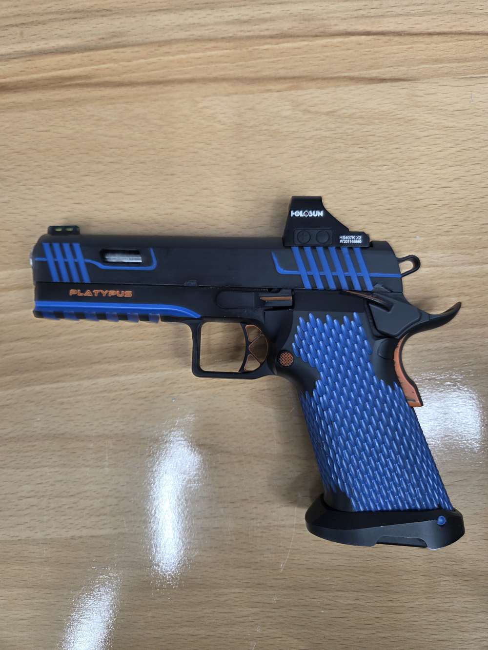 Stealth Arms Platypus 1911 with Holosun 407K-img-1
