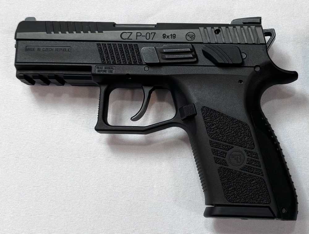 CZ Model P-07 Pistol, 9mm, 3.8" Barrel, Two Mags-img-0