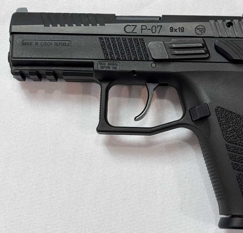 CZ Model P-07 Pistol, 9mm, 3.8" Barrel, Two Mags-img-2