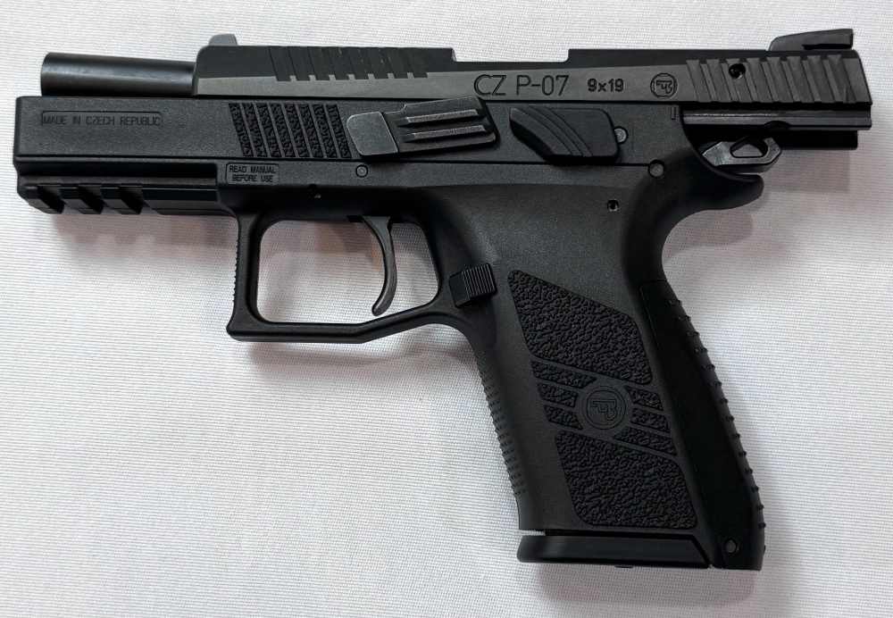 CZ Model P-07 Pistol, 9mm, 3.8" Barrel, Two Mags-img-3