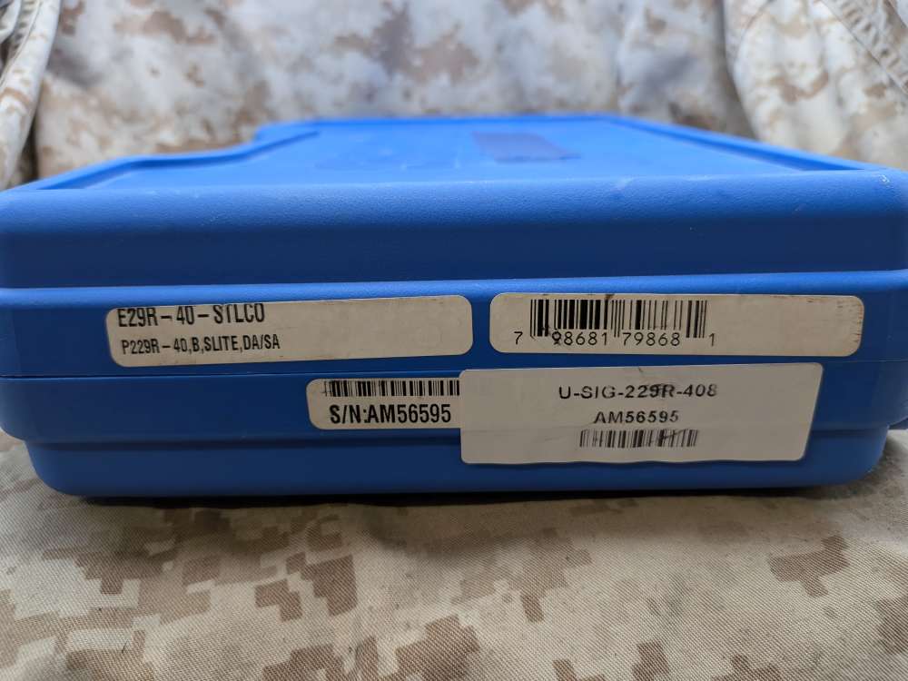 Sig Sauer P229 DA/SA .40 S&W STL Police Trade In USED P-229 w/ Rail-img-2