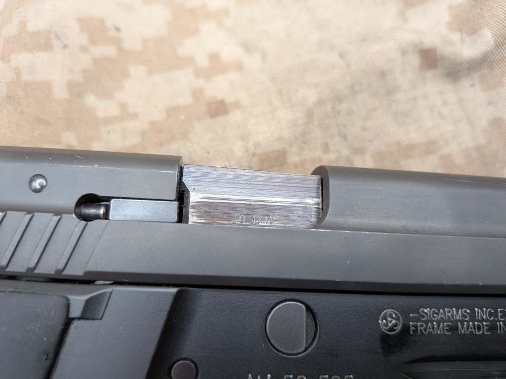Sig Sauer P229 DA/SA .40 S&W STL Police Trade In USED P-229 w/ Rail-img-7