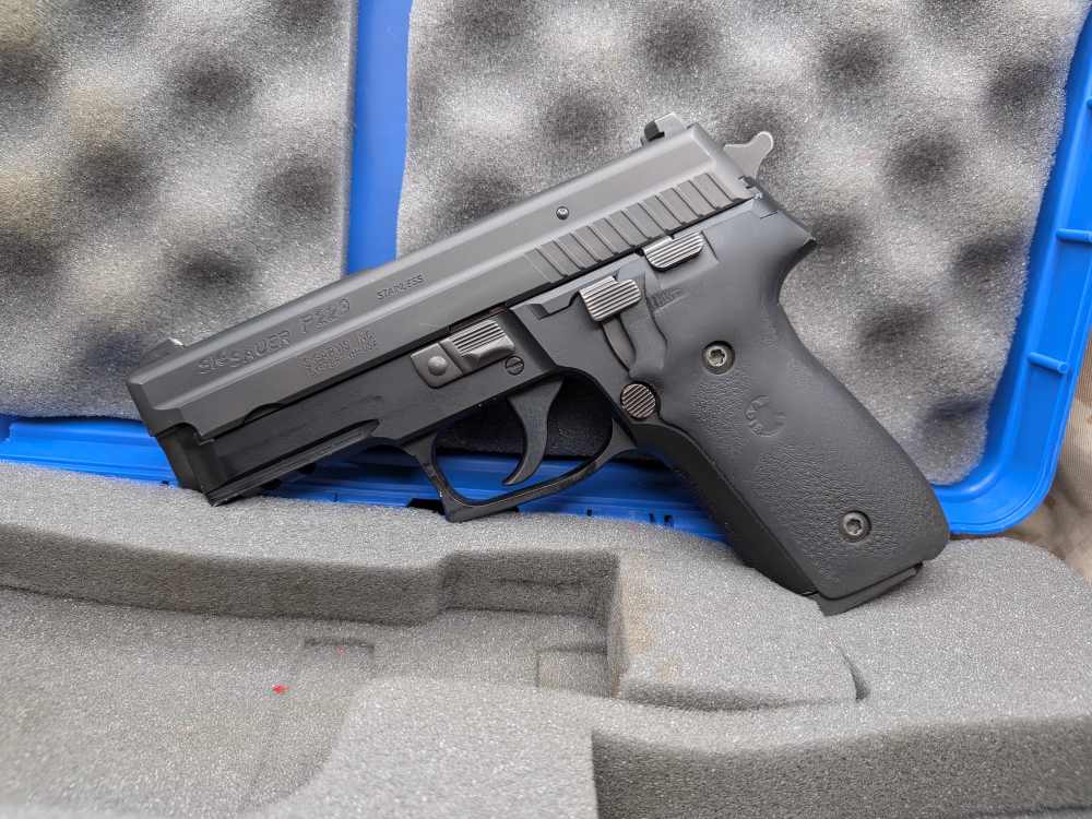 Sig Sauer P229 DA/SA .40 S&W STL Police Trade In USED P-229 w/ Rail-img-1